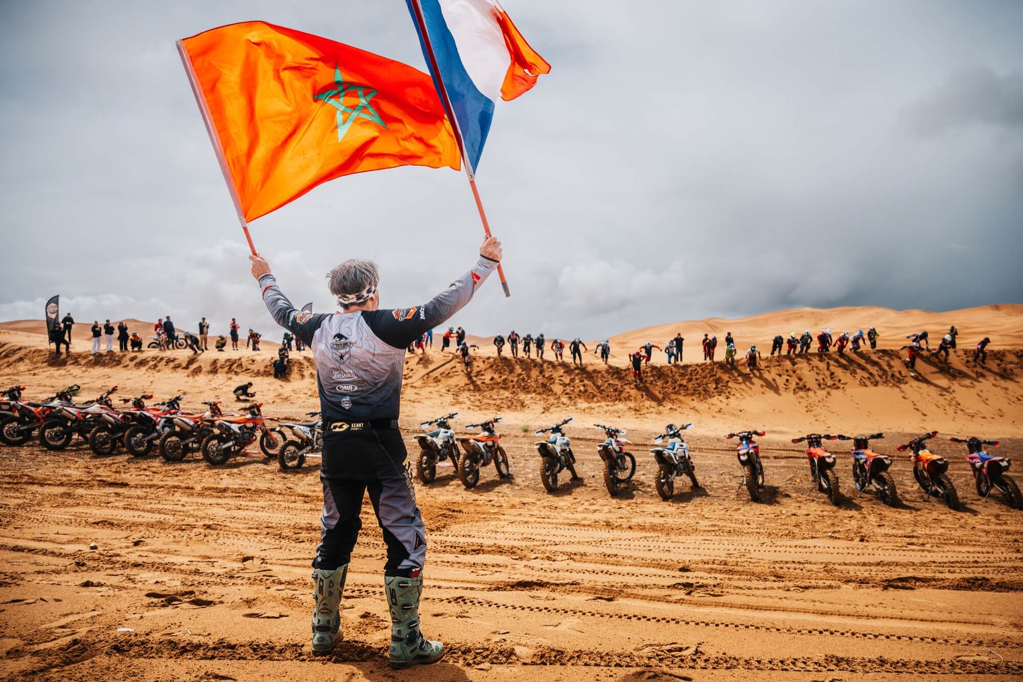 Casteu Trophy, une course moto dans une ambiance Dakar